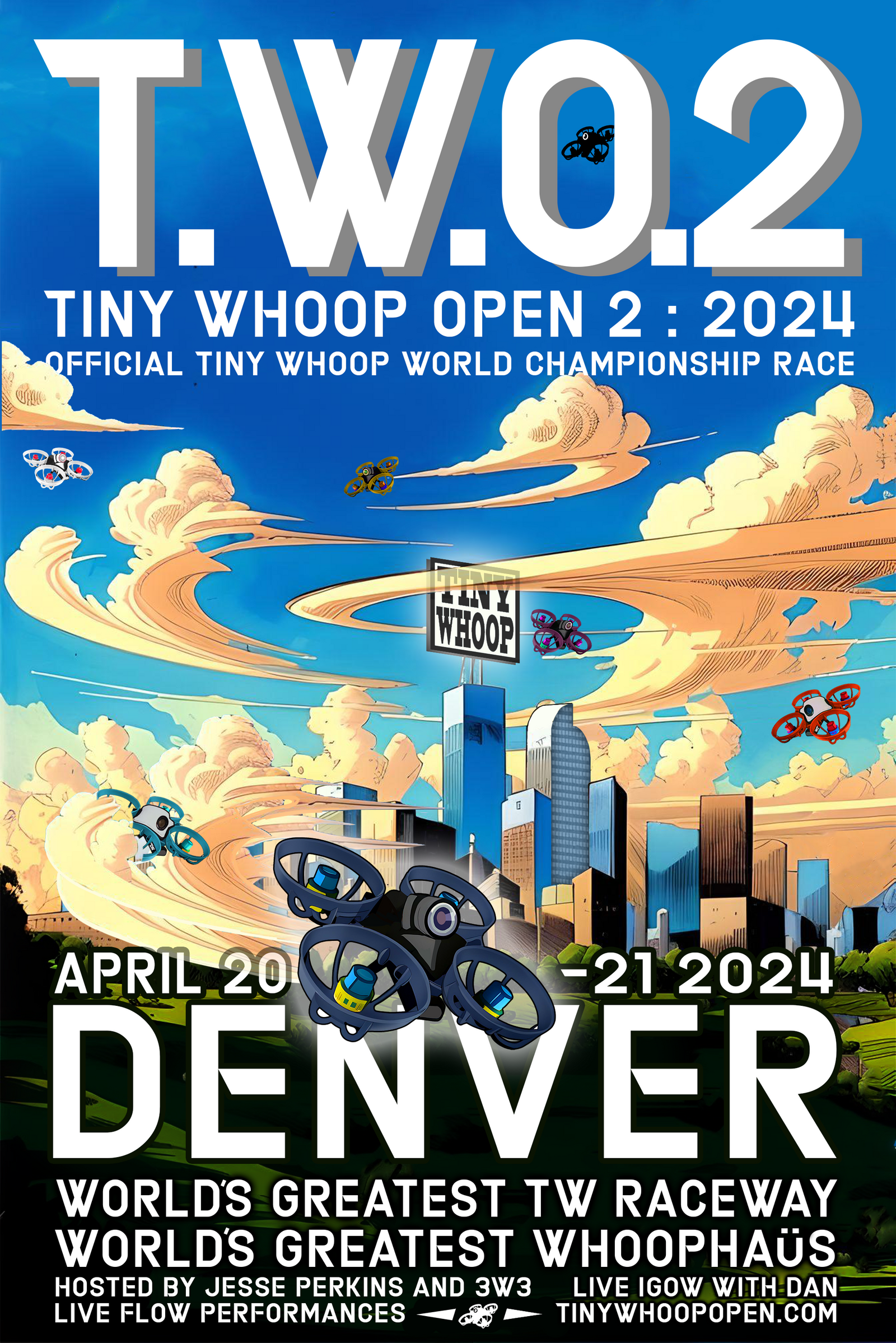 TINY WHOOP OPEN 2 TICKETS ARE AVAILABLE!