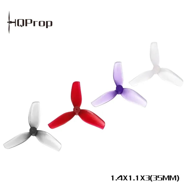 HQ Prop Ultralight 35mm 3-blade 1mm Shaft props - 2024