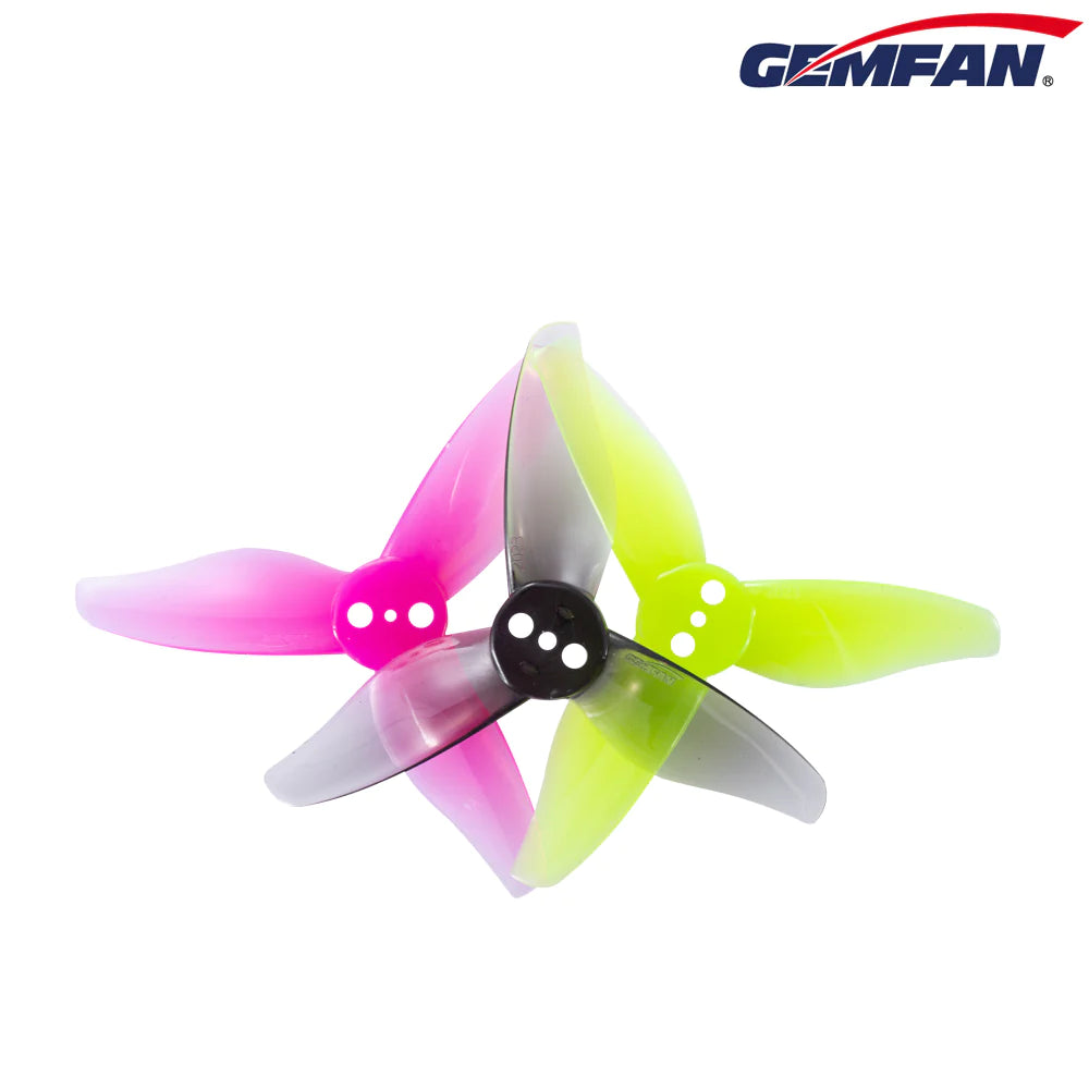 GEMFAN Hurricane 2023-3 TRI BLADE PROP 4CW+4CCW (1.0mm Shaft)