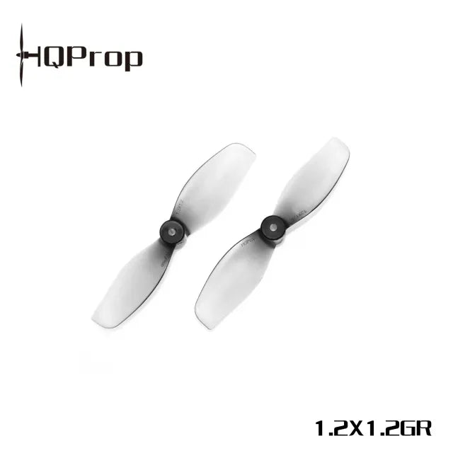 HQ PROP Ultralight Polycarbonate (1.2X1.2) 31mm 2-Blade 1mm Shaft