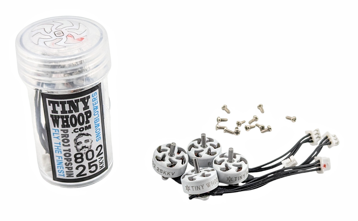 802 25KKV SNOWBLOWERS 1.5mm SHAFT - Project Topspin Tiny Whoop Motors