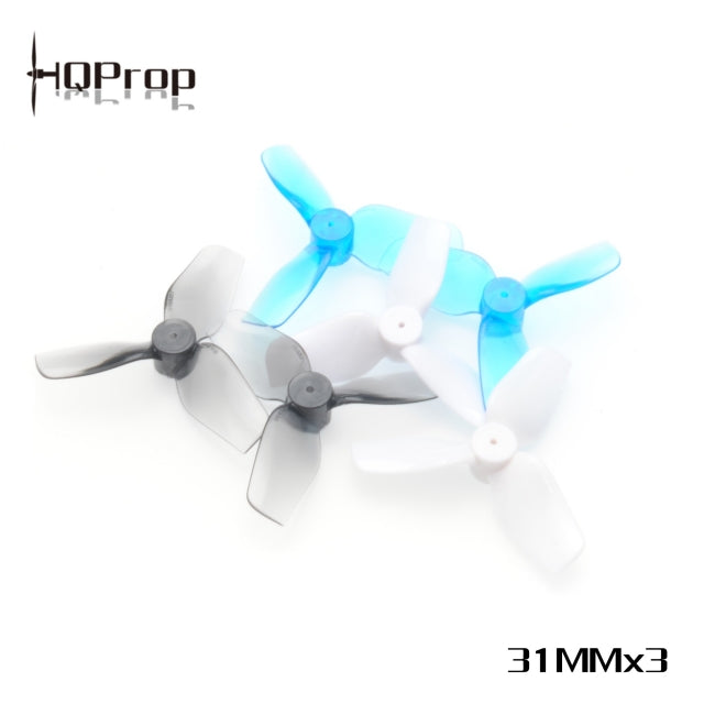 HQ Prop 31mm 3-Blade 1mm Shaft