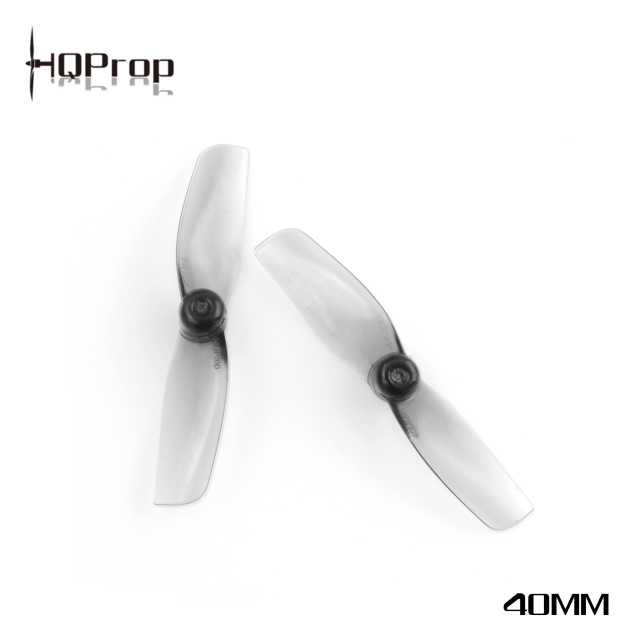 HQ Prop 40mm 2-Blade 1mm Shaft - Polycarbonate