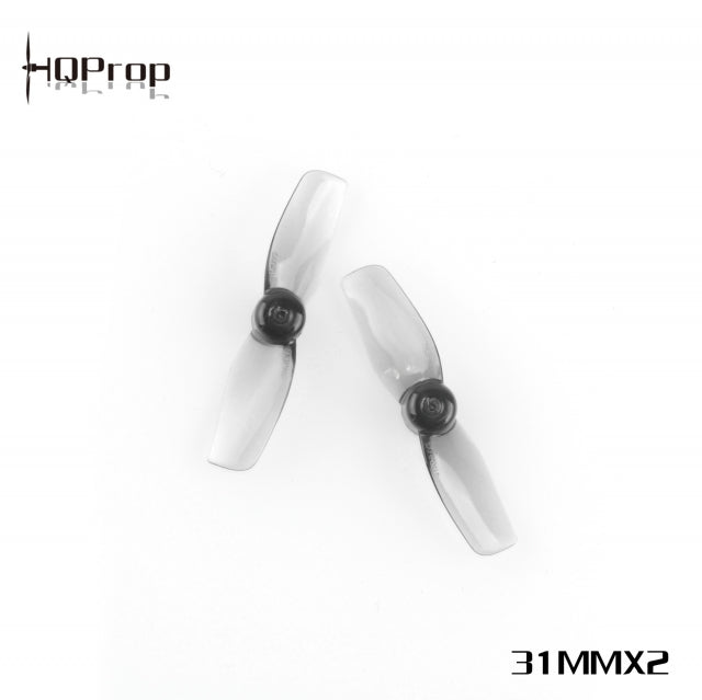 HQ Prop 31mm 2-blade 1mm Shaft - Polycarbonate